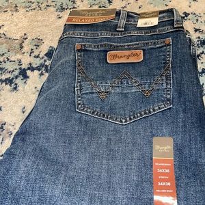 Wrangler retro relaxed bootcut 34/36